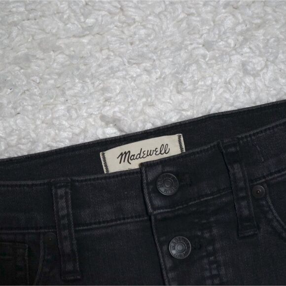 NEW! Madewell Petite 10" High-Rise Skinny Jeans in Berkeley Black Size 28P - Picture 3 of 11